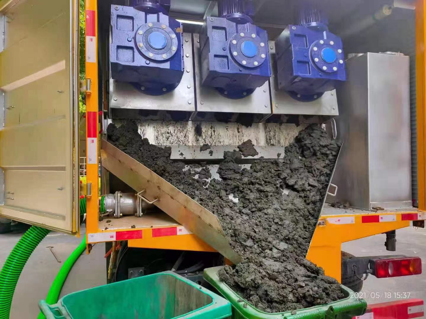 环县化粪池清掏城市维护站-泥浆净化干湿分离处理